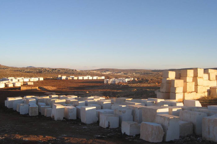 大理石荒料加工历程